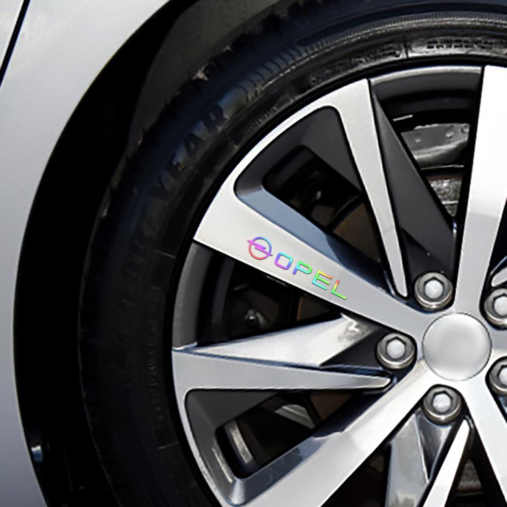 pdcr2 Car Styling Wheel Hub Car Door Handle Wiper Stickers For Opel Astra K H Insignia Corsa D Zafira Mokka Vectra C Opc Tigra Twintop