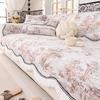 French Straight Sofa Cushion 2025 New Non-slip Cover Cloth Towel Universal In All Seasons American High-grade Leather Seat Cushion Cover