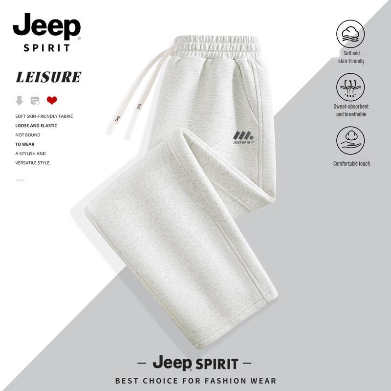 

JEEP SPIRIT Men s 2025 Casual Straight-Leg Pants 3XL
