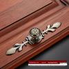 Aolaya European Bronze Cabinet Drawer Zinc Alloy Antique Green Handle