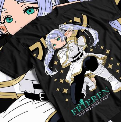 T-shirt Cadeaux Anime Fern Stark, T-shirt Frieren Beyond Journey's End, T-shirt Unisexe,