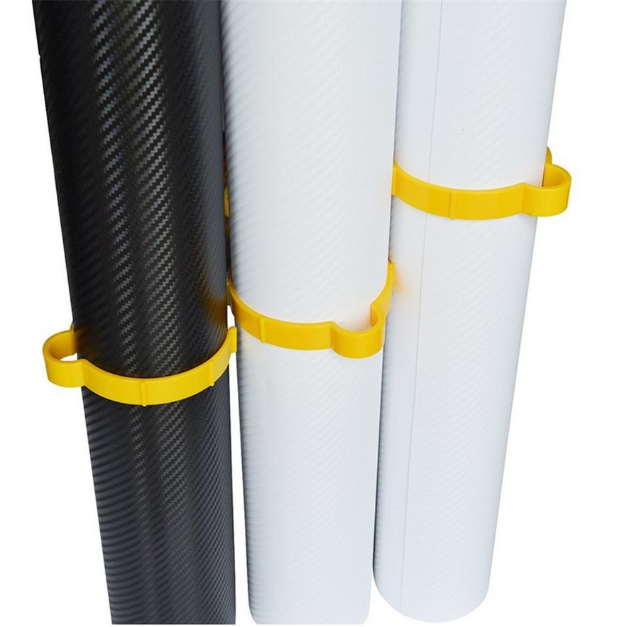 10X PVC Car Wrap Sticker Clamp Vinyl Film Sheet Clip Roll Clamp Ring Accessories