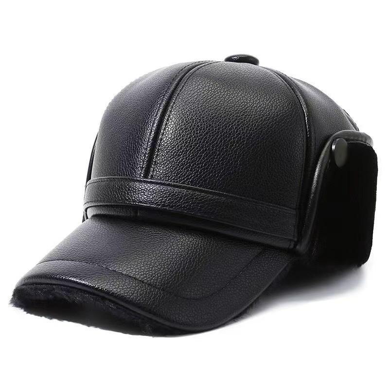Winter Thick Hat Men Windproof Peaked Cap Outdoors Ear Protector Gift Fashion