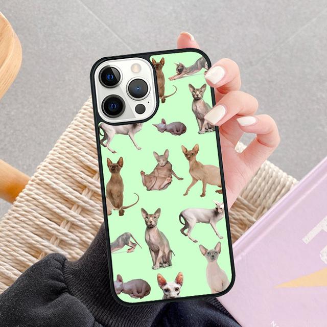 Sphynx Sphinx Cat Phone Case For Apple iPhone 17 Air Pro Max Plus Coque For iPhone 17 Air 14 15 16 13 12 Max Cover