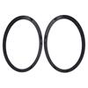1 PAIR CAR HEADLIGHT TRIM RINGS LEFT RIGHT HEADLAMP FRAME BLACK For MINI F57 Convertible For Cooper S For Cooper 2015 - 2024