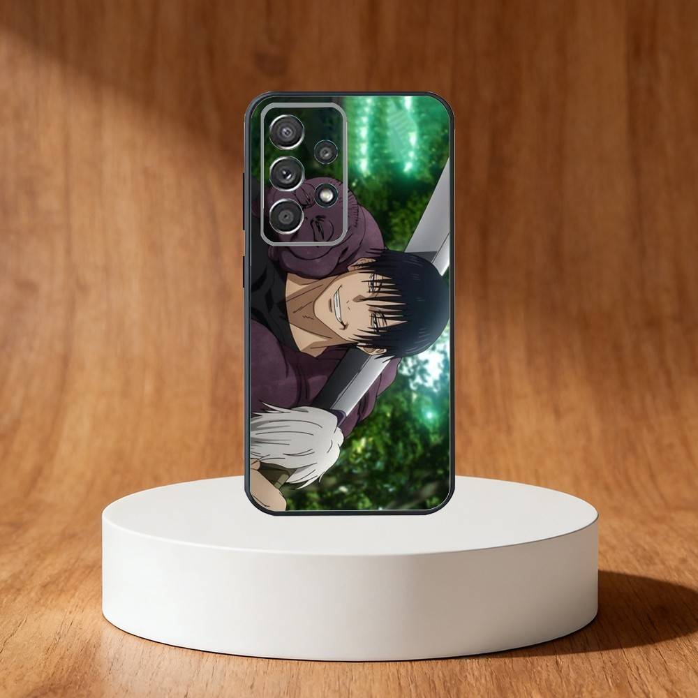 

Чохол для телефону Toji Fushiguro Jujutsu Kaisen Для Samsung S25,S24,S21,S22,S23,S30,Ultra,S20,Plus,Fe,Note,10,9,5G Чорний Samsung S24