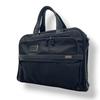 Used 3-Way Business Bag/Briefcase/Backpack ALPHA 3 Slim Three Way BriefBusiness Bag Black Leather Mens
