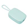Toothbrush Cleaner Case Portable UVC Deep Cleaning Moisture Resistant Turbo Fan Drying for Business Trips Green
