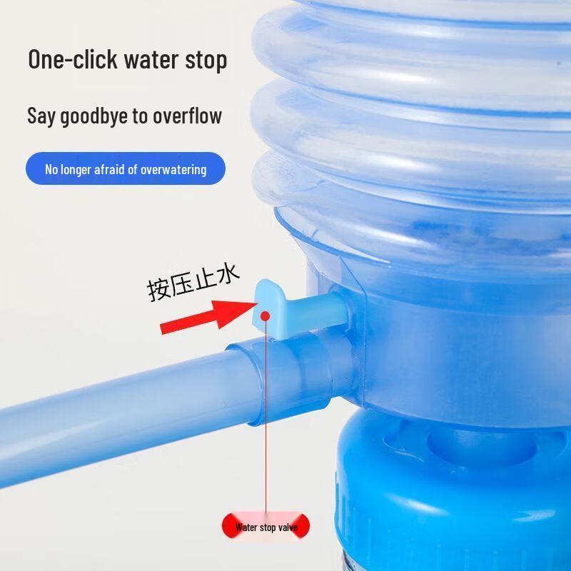 Zhaoran Hand Press Water Dispenser for Bottled Water