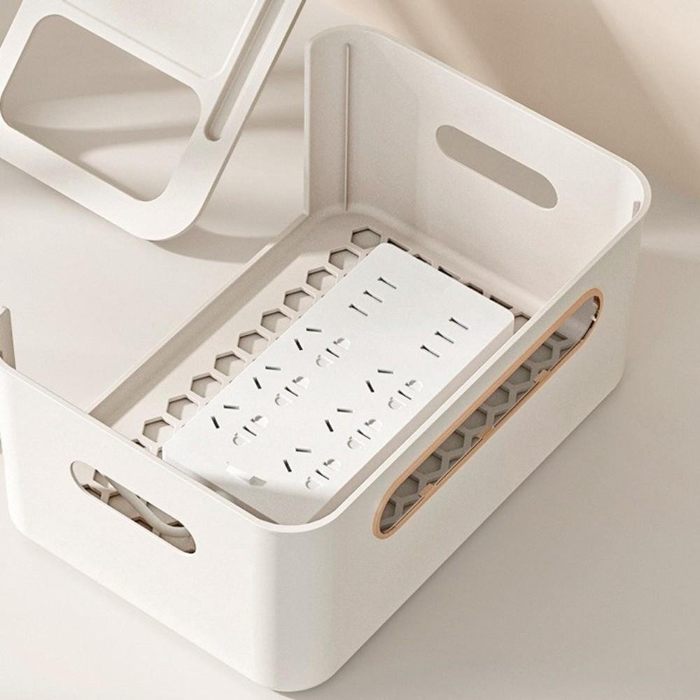 2/3/4-Tier Cable Management Box Ventilation Router Storage Box WiFi Box Holder  Living Room