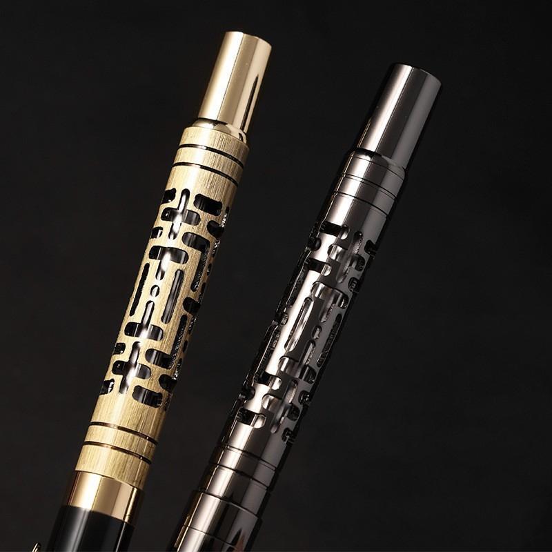 Business Gift Pen Hollow Metal Ballpoint Pens, Sign Pens, Meeting & Office Neutral Pens