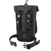 KOMINE Motorcycle Waterproof Belt Free Waterproof Pouch, Black/Red, Size, SA-245 13004,