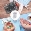 small Pill Cutter Case Reusable Pill Grinder Portable Medicine Storage Box Portable Tablet Organizers Medicine Storage Box