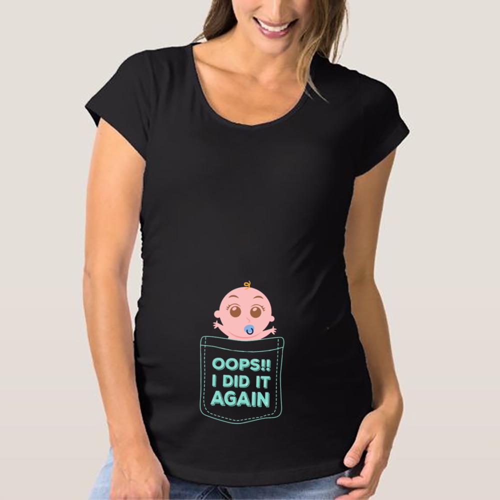 Moederschap T-shirts Voor Unisex Schattig Grappig Grafisch Zwangerschapscadeaus Zomer Casual Mama Zwangerschap Blouses Kleding