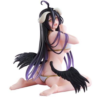 13cm Albedo Anime Figur Badeanzug kniende Haltung Albedo Actionfigur PVC Schönheitsmodell Spielzeug Puppe Erwachsenen Sammlung Weihnachtsgeschenk