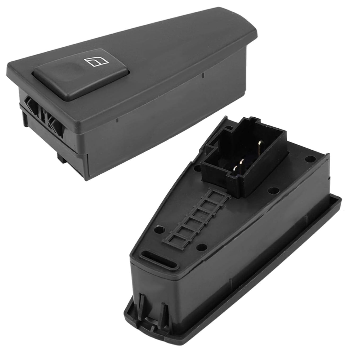 Car Electric Side Window Switch, Window Power Switch Passenger Side Fit for Volvo Truck FH12 FM VNL 20752919 21543901 20752913 Black