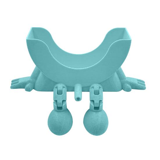 Soporte para Esponjas Impreso en 3D con Patas de Drenaje para Baño Cocina Encimera Soporte para Esponjas Organizador Multifuncional de Esponjas Estante de Almacenamiento