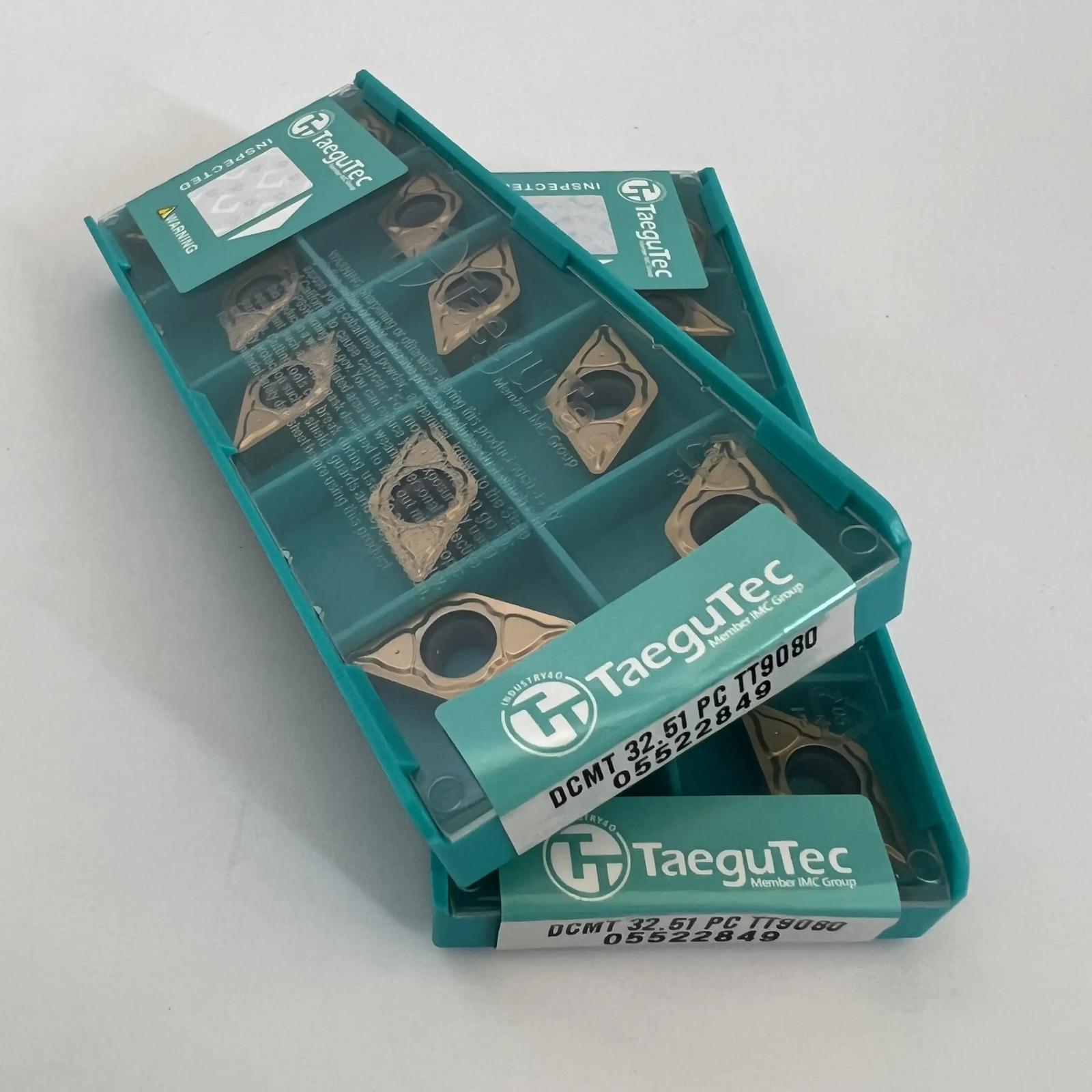 

TaeguTec / DCMT 11T308PC TT9080 /Original genuine CNC alloy blade 10 PCS