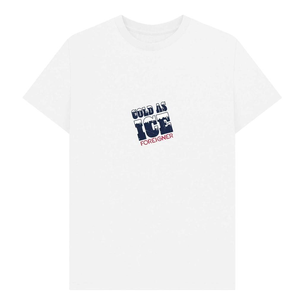 Foreigner Unisex Adult Cold As Ice T-Shirt