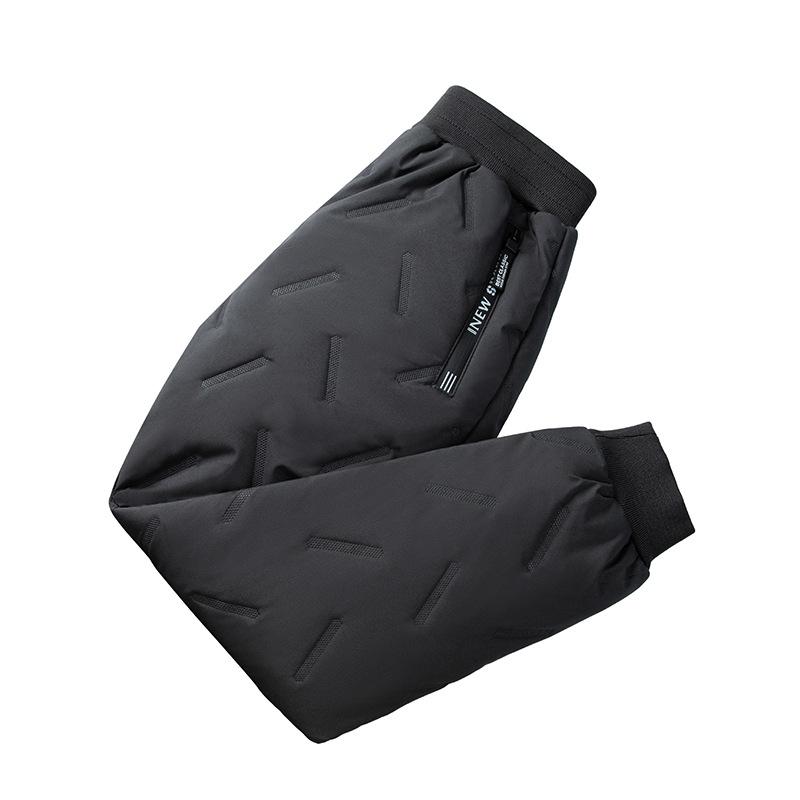 Dubbped Boys Girls Winter Pants Waterproof Cotton Padded Thick Warm Trousers Ski Pants Elastic Kids Fleece Pant Thick Clothes
