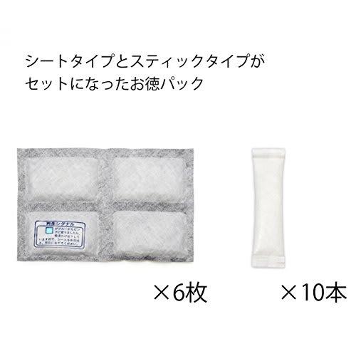 Kenko Strong Desiccant Dry Fresh Stick/Sheet Double Pack Reusable Silica Gel Type DF-STBWDP [Bulk Purchase Set]