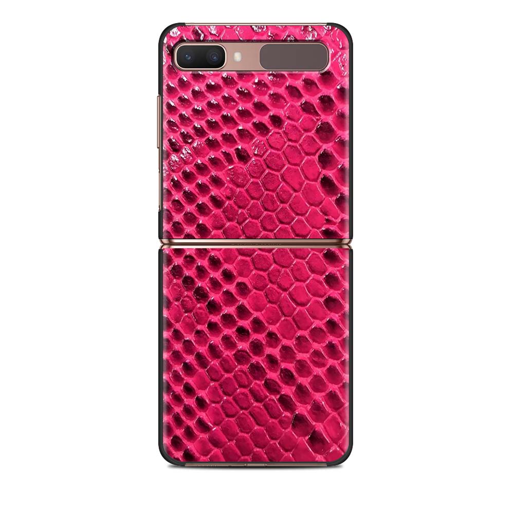 

Радужный леопардовый черный жесткий чехол из змеиной кожи для Samsung Z Flip 3, чехол для телефона Galaxy Z Flip 5G, складной противоударный чехол Samsung Z Flip3 5G