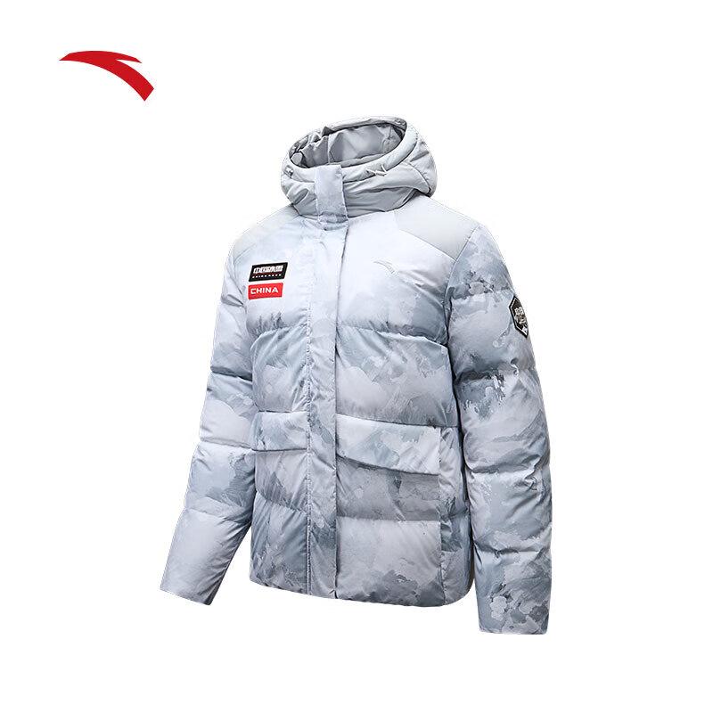 Anta Women s Ice Armor Water-Repellent 90% Down Puffer Jacket S