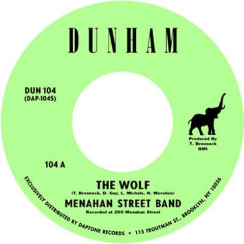 

7inch Record MENAHAN STREET BAND - Wolf DAP1045 DUNHAM 2018 US Soul/Funk