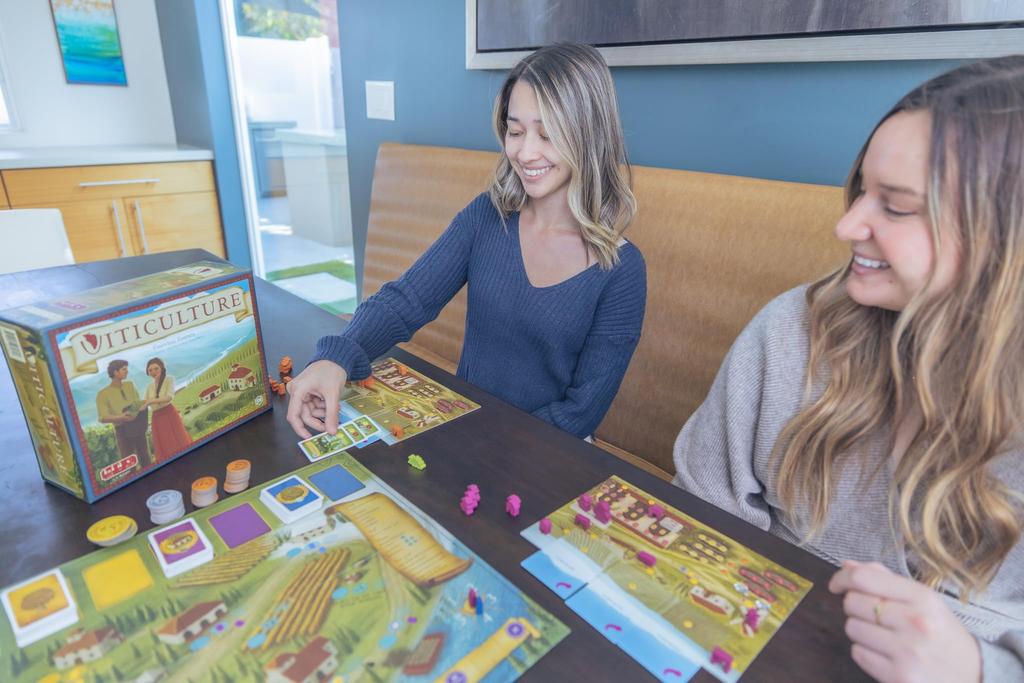 Stonemaier Viticulture Essential Edition Build the Most Prosperous Tuscan Vineyard Strategy Board Game for Adults and Families 90 Ages Games (Base