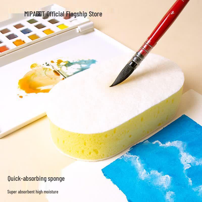 MIYA Quick-Absorbing Kneading Art Sponge