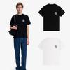 Cotton RoundNeck Simple Emblem Print ShortSleeved TShirt Top Graphic Printing HighEnd Luxury Both Of Unisex And Unisex