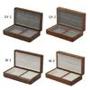 Jewelry Storage Box Bracelet Earrings Necklace Carrying Case Wood Gift Case
