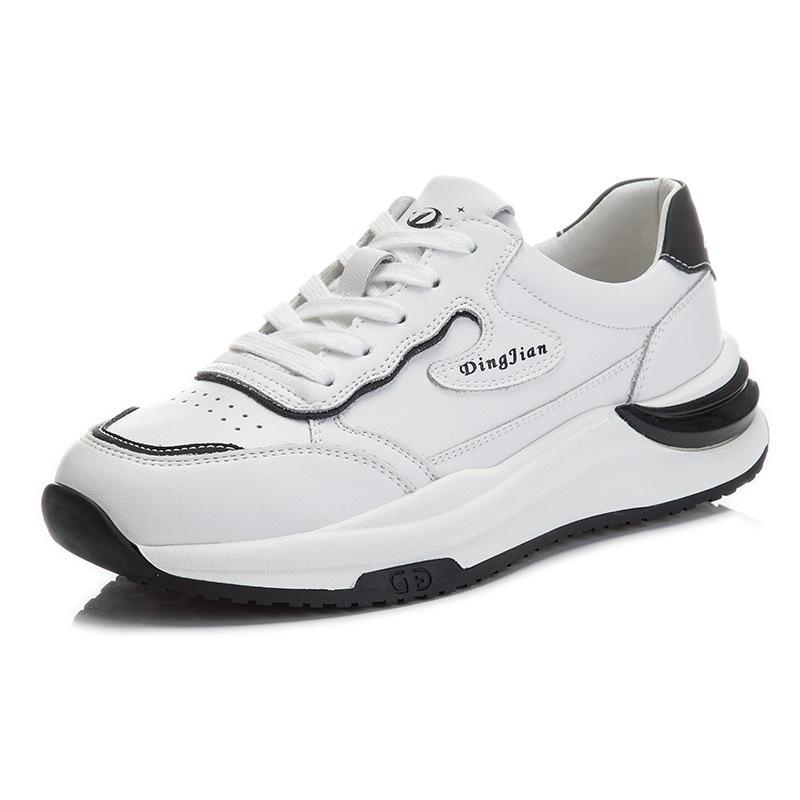 Genuine Leather Forrest Gump Shoes Women's 2025 Spring New Women's Running Sports Shoes Women's Casual Versatile Platform Wenzhou Women's Shoes