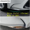 Car Front Bumper Corner Strip Protection Cover Trim ABS Chrome / Carbon Fiber Accessories For Toyota Corolla E210  - 2025