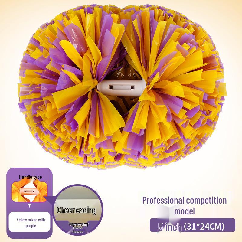 Competition Style Cheerleading Pom-Poms for Dance Performances