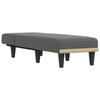 VidaXL Chaise Longue Dark Grey Fabric 352817