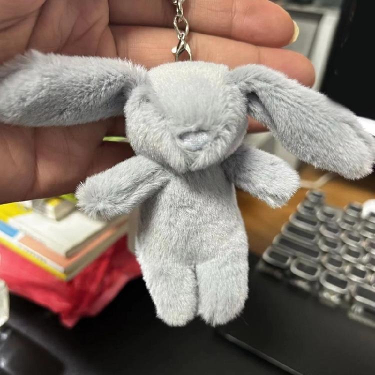 Cartoon Rabbit Keychain Bag Pendant Charming Accessory for Birthdays and Parties