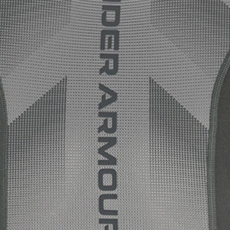 Under Armour UA HeatGear® Vent Training Sleeveless Compression Shirt Men tops Gray 1362451-012