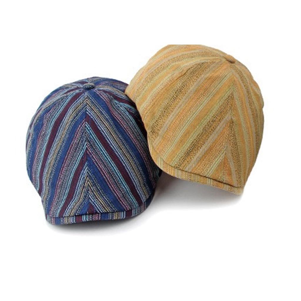 TWO QUILL Cotton Hunting and Comfortable Men's Hat, Stylish, Unisex, Breathable, Slimming, (BEL01-Blue)