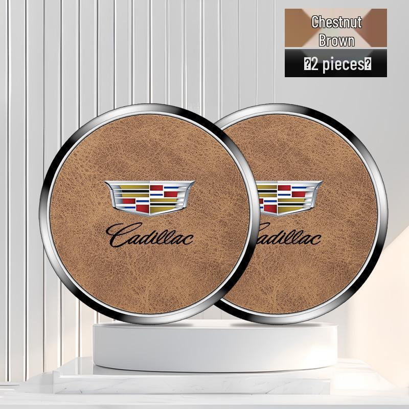 Cadillac SRX Water Cup Holder Pad for 2004-2015 - Alloy Door Slot Storage 25