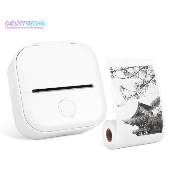 Imprimante,Mini Imprimante Thermique Bluetooth Sans Fil,étiqueteuse