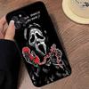 Ghost Face Art Scream Phone Case For IPhone 16 17 Air 15 14 13 12 11 Pro Max 16E Plus Fundas
