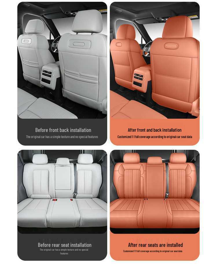 Equation Leopard Titanium Leather Car Seat Covers - Universal 7-Seater, Breathable & All-Season Cushion.