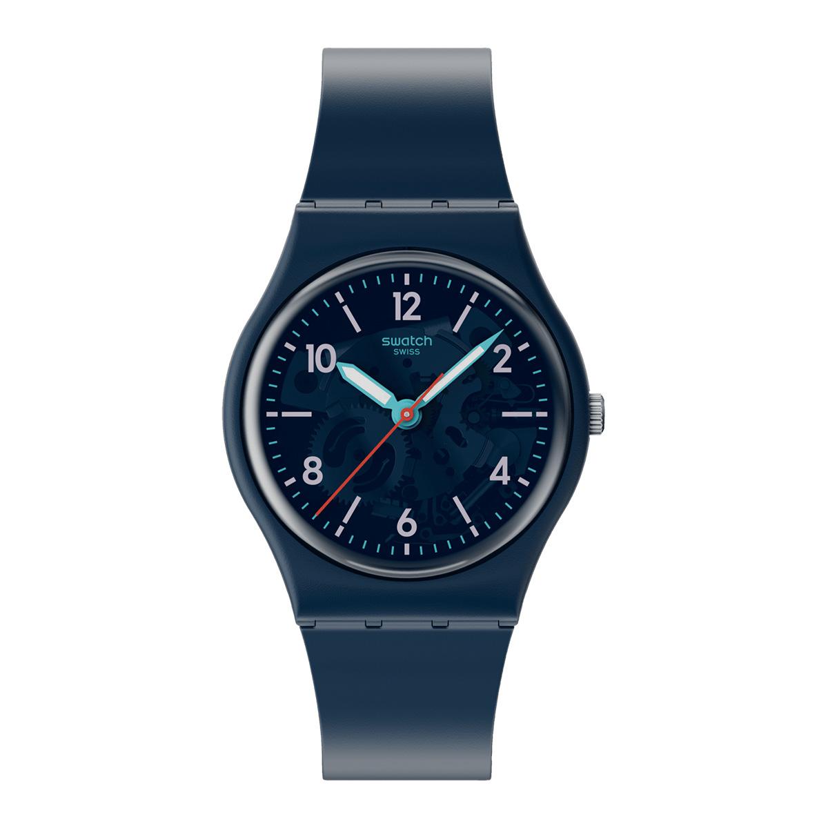 SWATCH Unisex 34mm Blue Watch SO28N118 SO28N118 Blue