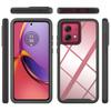 Funda protectora para teléfono Motorola Moto G84 5G con protector de pantalla PET