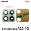 Housing Back Rear Camera Glass Lens With Cover Frame Holder For Samsung A22 5G A22 4G Black Purple Green White