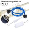Corrosion Resistant 1 Set Trumpet Maintenance Kit Bendable Grasp Comfortably Accessory Snake Brush Mouthpiece Cornet Cleaning for Fine Workmanship