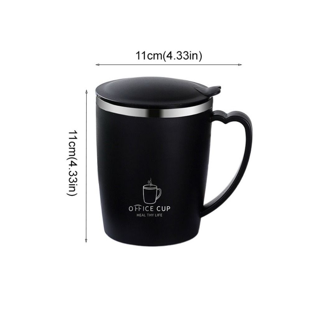 350ml Thermal Coffee Cup 304 Stainless Steel Kid Milk Cup Drinkware Thermos Mug  Children Gift