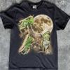 Grasshopper Howling At Moon Shirt, Insect Lover Gift, Celestial Nature Tee, Entomology Bug Shirt