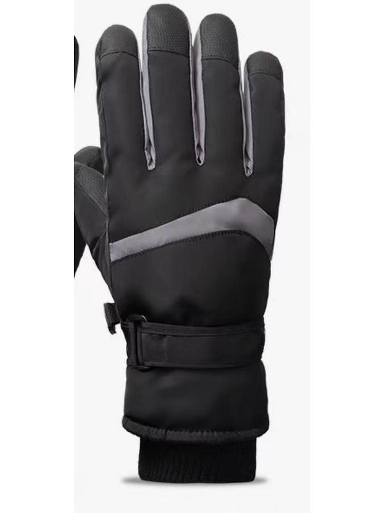 Unisex Ski Gloves: Warm, Waterproof, Fleece-Lined for Outdoor Snow Play, Cold Protection, Travel, Japanese Style, Cycling.
